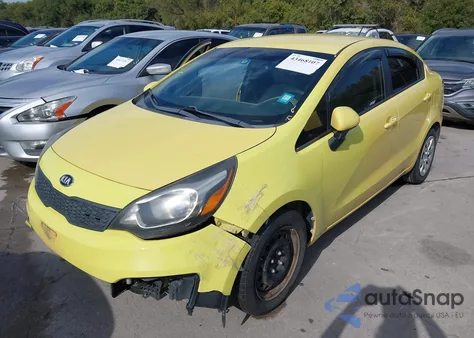 2016 Kia Rio Lx from USA, damaged, VIN KNADM4A33G6561626